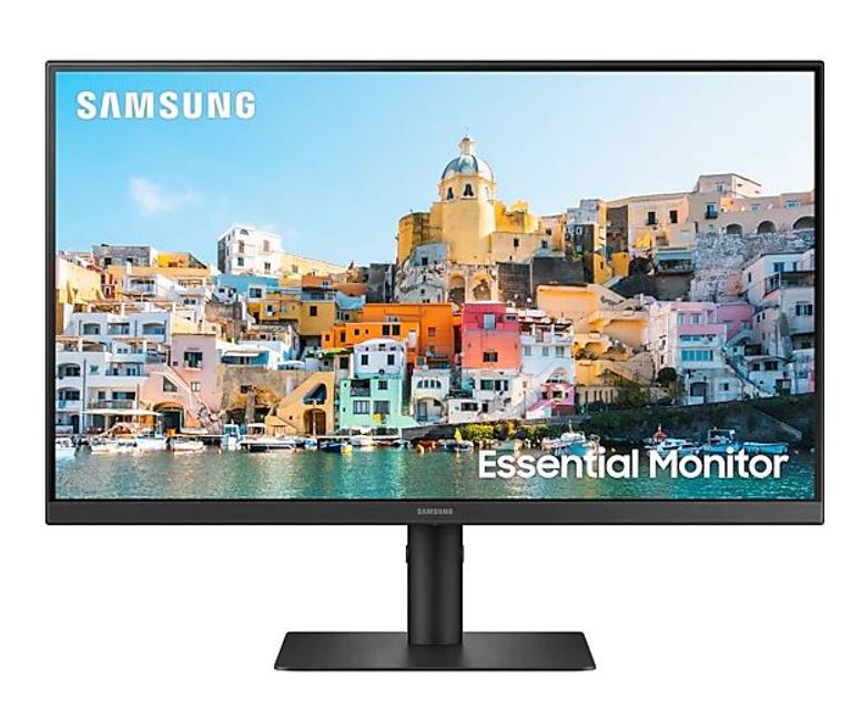 Samsung 24' S4U 75Hz AMD FreeSync IPS pane FHD Monitor 1920x1080 16:9 DP signal HDMI 4xUSB Hub USB Type-C HAS Tilt Swivel Pivot VESA Eye Saver Mode