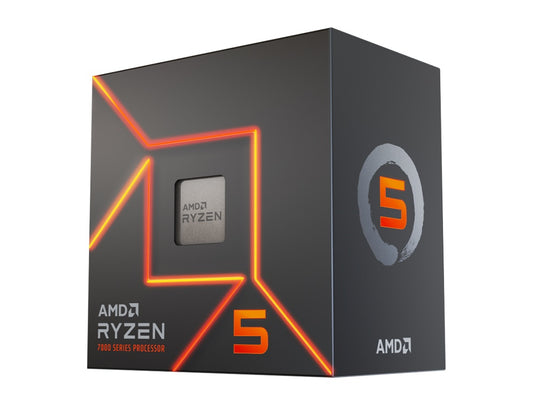 AMD Ryzen 5 7600 6 Cores 12 Threads 5.1GHz AM5 Processor with Wraith Stealth Cooler