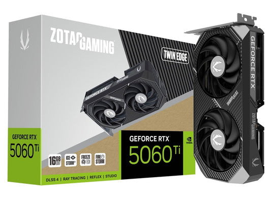 ZOTAC GAMING GeForce RTX 5060 Ti 16GB Twin Edge