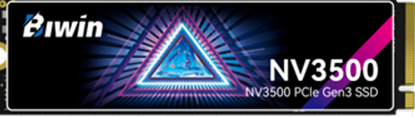 BIWIN NV3500-512G SSD M.2 NVMe PCIe3.0 Gen 3*4 Read speed 3500MB/s Write speed 2500MB/s BNV3500512G-RGX - 5 Year Warranty
