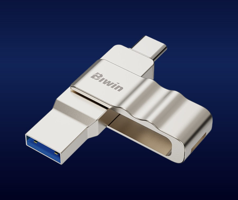 Biwin UD150 512GB USB Flash Drive USB 3.2 Gen 1 Type-A/Type-C - 5 Year Warranty