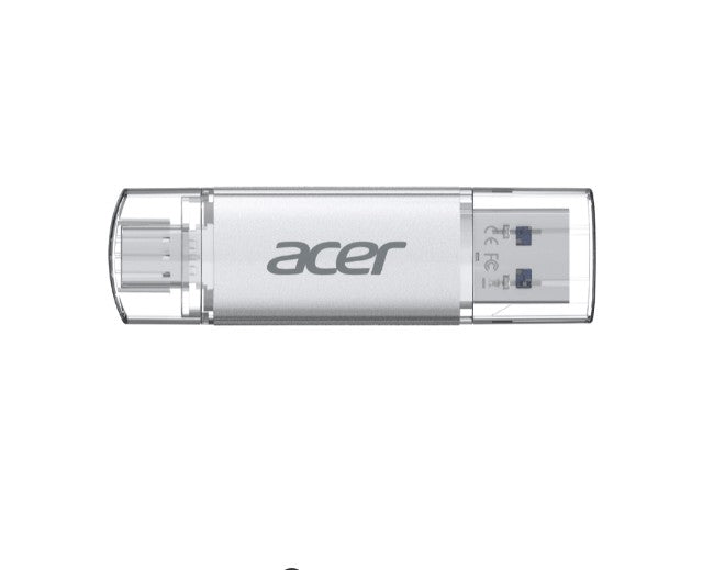 Acer UT300 64GB USB Flash Drive PCBA USB3.0 Gen 1 Type-A/Type-C - 5 Year Warranty