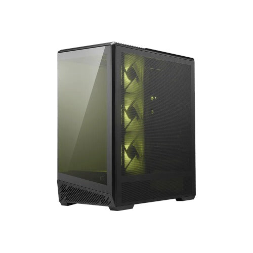 MSI MAG PANO 130R PZ -BLACK – ATX/mATX/ITX, 400mm GPU, 165mm CPU, 7 slots, 6×120mm, 360 rad top/side, 2×USB-A, 1×USB-C 20Gbps, 460×232×490mm, 8.37kg