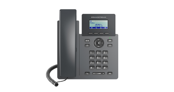 Grandstream GRP2601 Carrier Grade 2 Line IP Phone, 2 SIP Accounts, 2.2' LCD, 132x48 Screen, HD Audio, PSU Included, 5 way Conference, 1Yr Wty