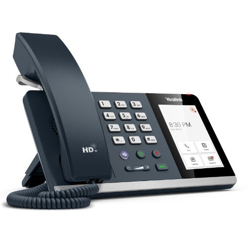 Yealink MP54 E2 Teams Android 13, Entry Level, Teams and Skype for Business Compatible, 4-inch Capacitive Touch Screen, HD Audio,Teams Button, Hybrid