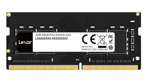 Lexar LD4AS016G-B3200GSST 16GB, DDR4 3200 SODIMM Laptop Memory, CL22 - Blister