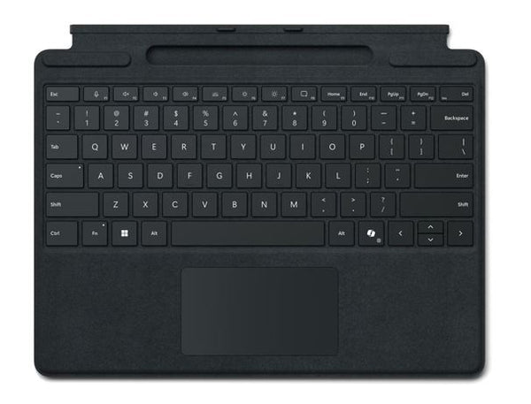 Microsoft Surface Pro 8/9/X/10/11/12 Business Signature Mechanical & Backlit Key Large Type cover Keyboard Black No-PEN