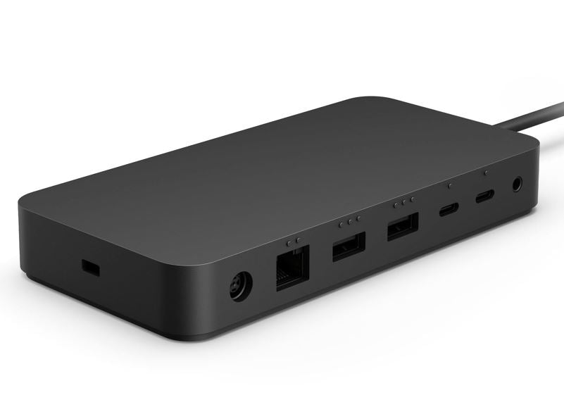 Microsoft Surface Thunderbolt™ 4 Dock Station 4K Wired 165W 40Gbps USB-C USB-A 3.5mm Audio Jack 2.5G Ethernet Go2/3 Pro 7/7+/8/9/X/10/11 Laptop7/8