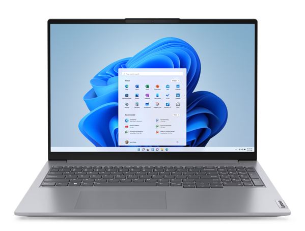 LENOVO ThinkBook 16 G6 16" WUXGA AMD R5-7430U 16GB DDR4 512GB SSD Windows 11 PRO AMD Graphic Ethernet RJ-45 Fingerprint Backlit 1YR OS 1.7kg ~15.6" i5