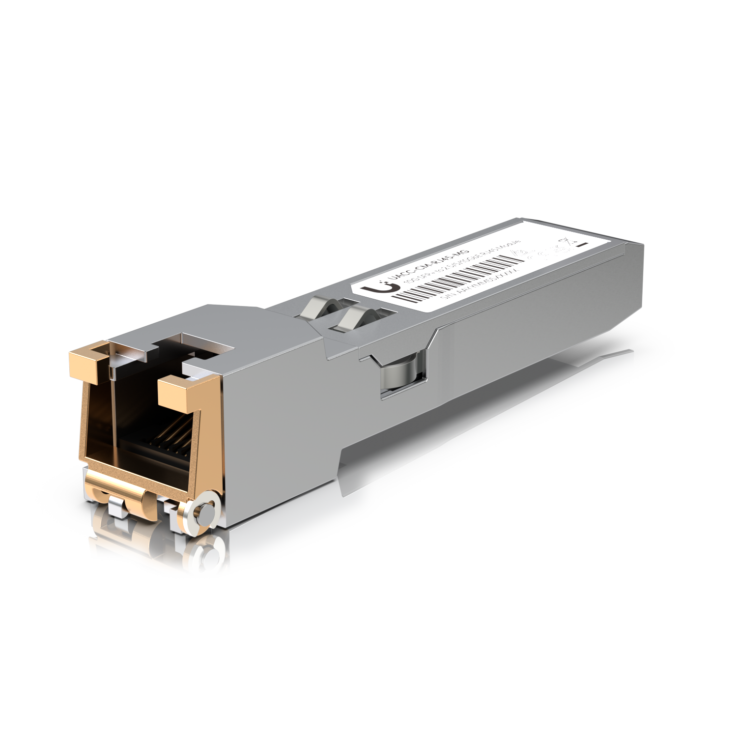 Ubiquiti SFP+ to RJ45 Transceiver Module, 1/2.5/5/10GBase-T Copper SFP+ Transceiver, 1/2.5/5/10 Gbps Throughput, Supports Up To 100m