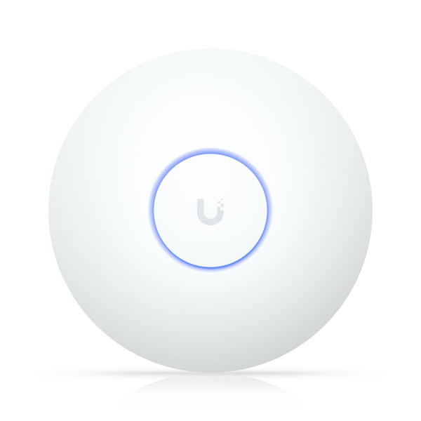 Ubiquiti U7 Long-Range,Compact,Ceiling-mount WiFi 7 AP,5 Spatial Stream,Extended Signal Range,Cover Up To 160m², 300+ Device *POE Adapter Not Include*