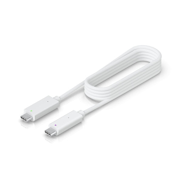 Ubiquiti AI Theta Video Cable, Replacement Cable Connects AI Theta Lenses to an AI Theta Hub, 1 m (3.3 ft), White