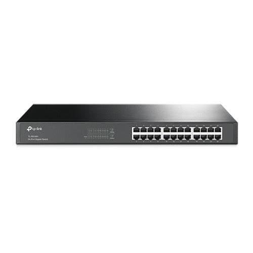 TP-Link TL-SG1024 24-Port Gigabit 19' Rackmountable Unmanaged Switch energy-efficient Supports MAC Plug & play 48Gbps Switching Capacity