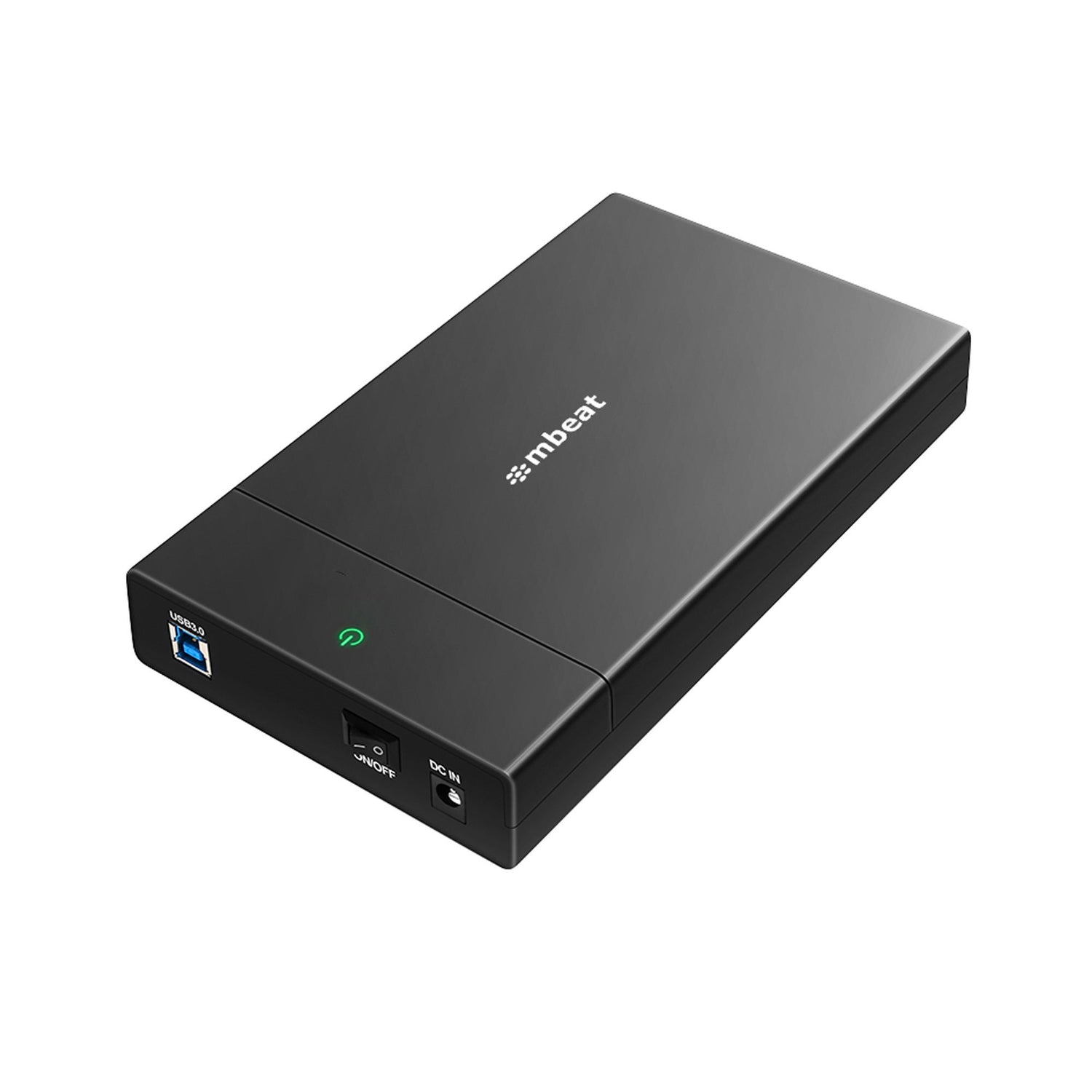 mbeat® C1 Tool-Free USB 3.0 3.5' & 2.5' SATA HDD Enclosure - Black Data Speed: Maximum up to 5Gbp Product Weight: 121g DC Power: +12V/2A Power Supply