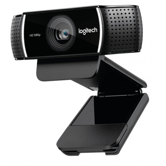 Logitech C922 Pro Stream Full HD Webcam 30fps at 1080p Autofocus Light Correction 2 Stereo Microphones 78° FoV 3mths XSplit License (EOL)