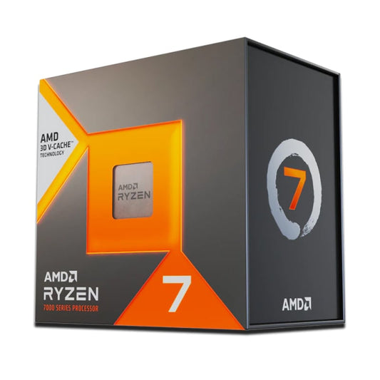 AMD Ryzen 7 9800X3D CPU 8 Core / 16 Thread - 96MB Cache - AM5 Socket - 120W TDP - AMD Radeon Graphics - Heatsink