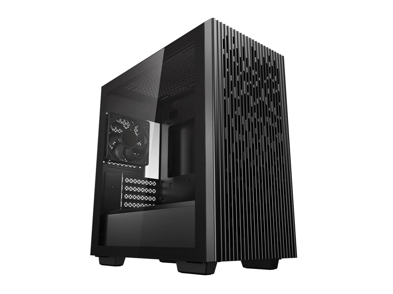 Deepcool MATREXX 40 Mini-ITX / Micro-ATX Case, Tempered Glass Side Panel, Mesh Top and Front