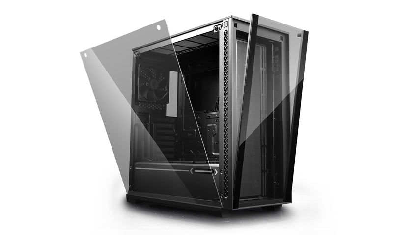 Deepcool MATREXX 70 Full Sized Tempered Glass Case Supports Up To E-ATX (330mm) MB