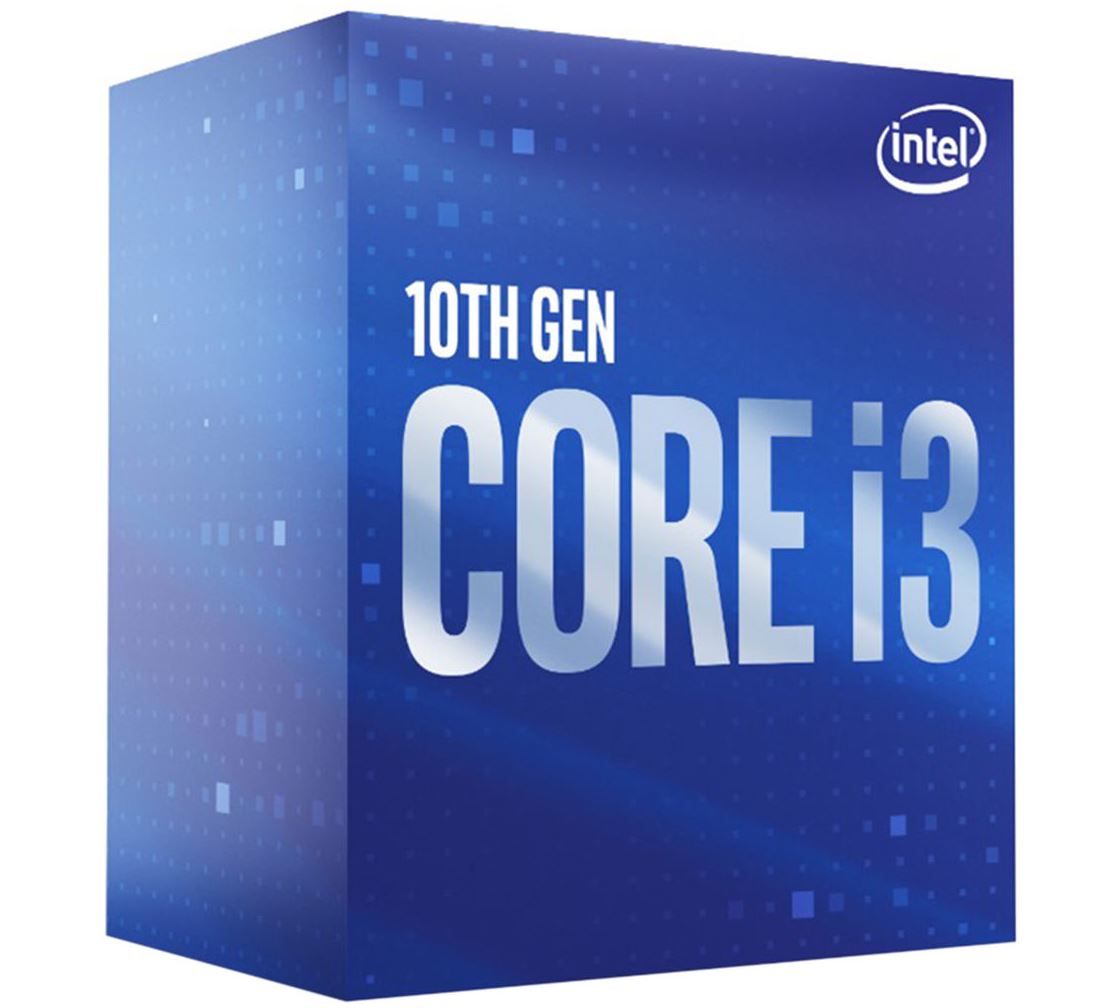 Intel Core i3-10100F CPU 3.6GHz (4.3GHz Turbo) LGA1200