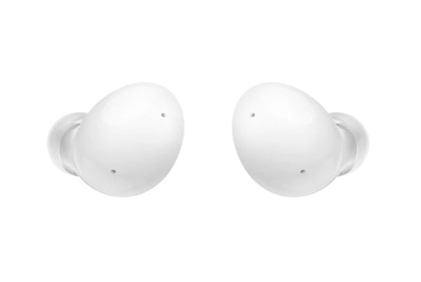 Samsung Galaxy Buds 2 - White (SM-R177NZWAASA), Well-Balanced Sound, Active Noise Cancelling, Comfort Fit, Up to 8 hours of play time with ANC off