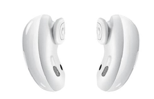 Samsung Galaxy Buds Live - White (SM-R180NZWAASA), Iconic Design, Impressive Sound, Secure And Comfortable Fit,Easy Pairing Work With Android and IOS