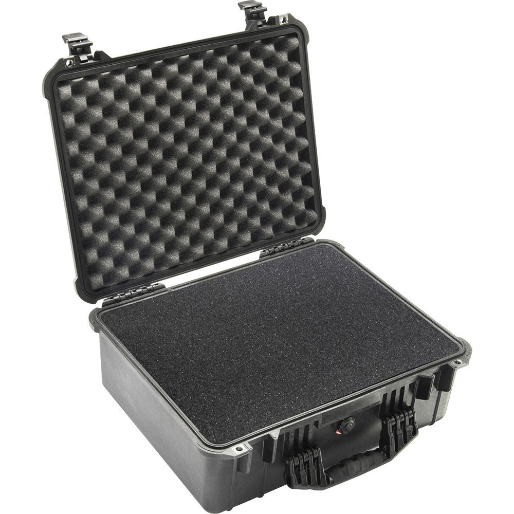 Pelican 1550 Case with Foam Black, Watertight, Crushproof, Dustproof,