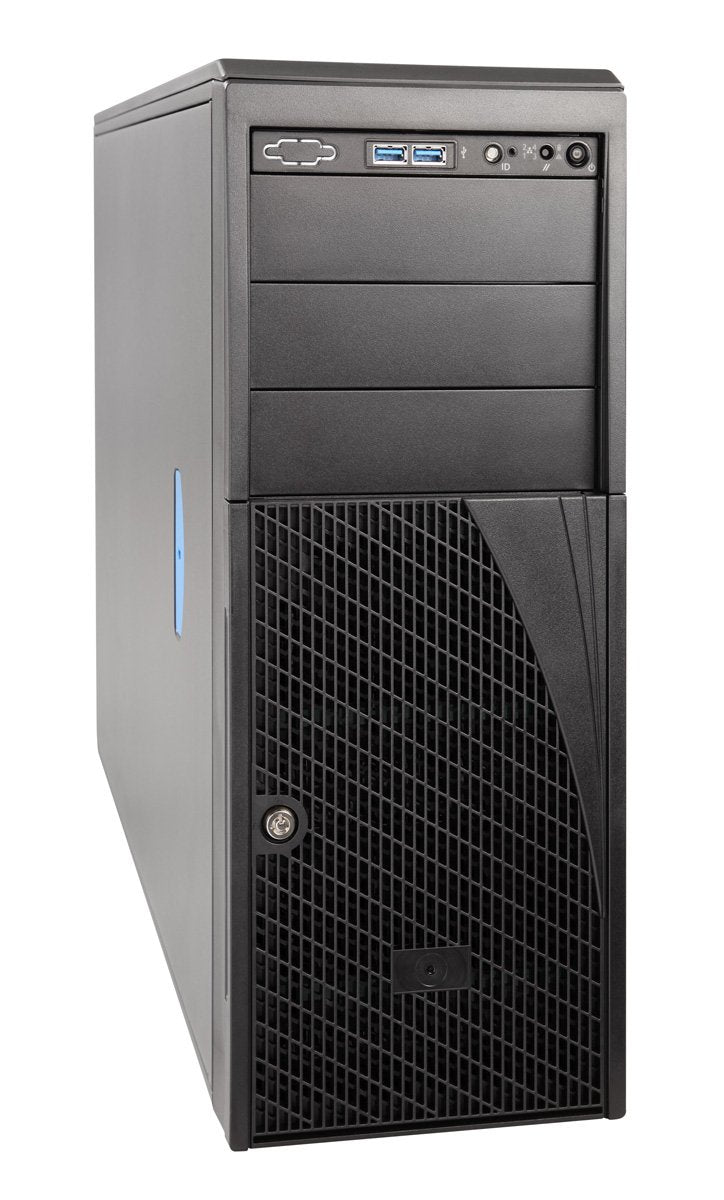 Intel 4U Pedestal Server,  Intel Xeon Silver 4208 (1/2)  8 x 3.5' HDD Bays
